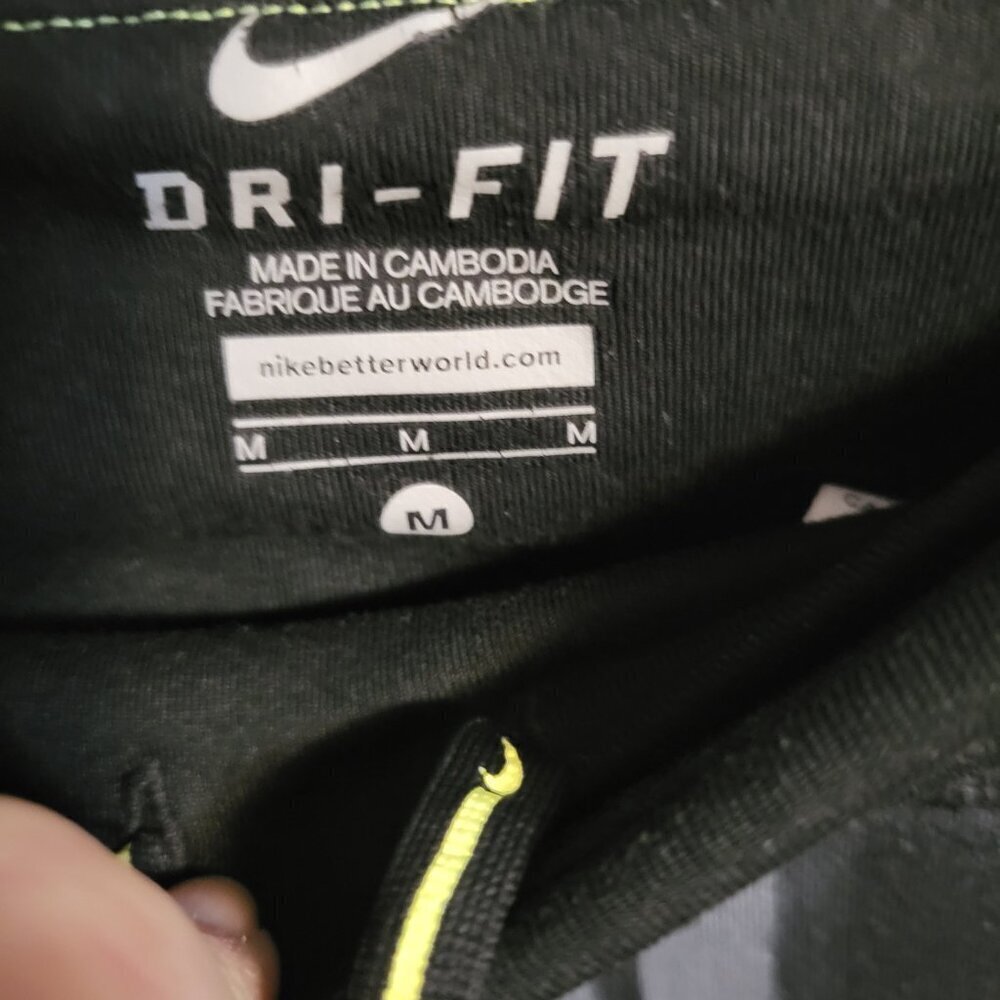NIKE WORKOUT ATHLETIC CAPRI LEGGINGS SZ M - Picture 4 of 5